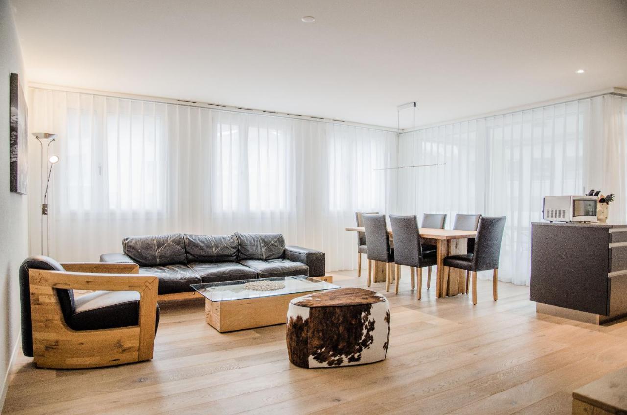 Apartment Downtown 因特拉肯 外观 照片
